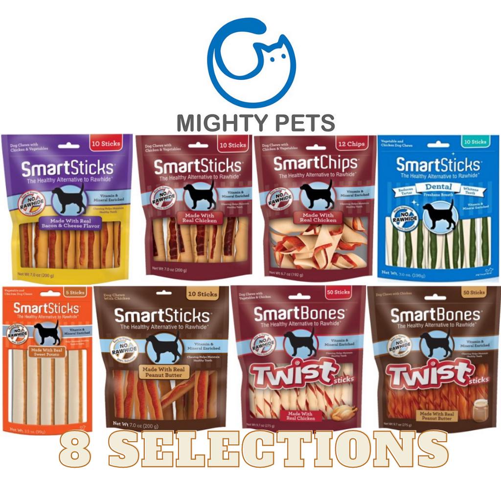 SmartBones Peanut Butter / Chicken / Bacon Cheese / Sweet Potato Smart