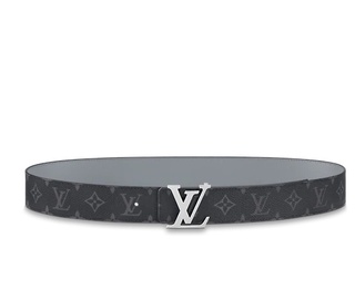 LV Monogram Belt Louis Vuitton Authentic Size 90 Singapore Retail with  Receipt Gold Buckle Initiales 40 mm 40mm M9608 Genuine Leather