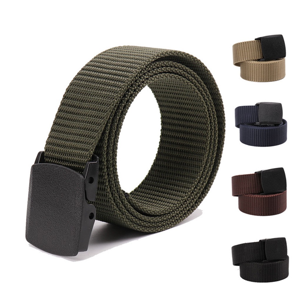 Tactical Nylon Belt with Metal Buckle