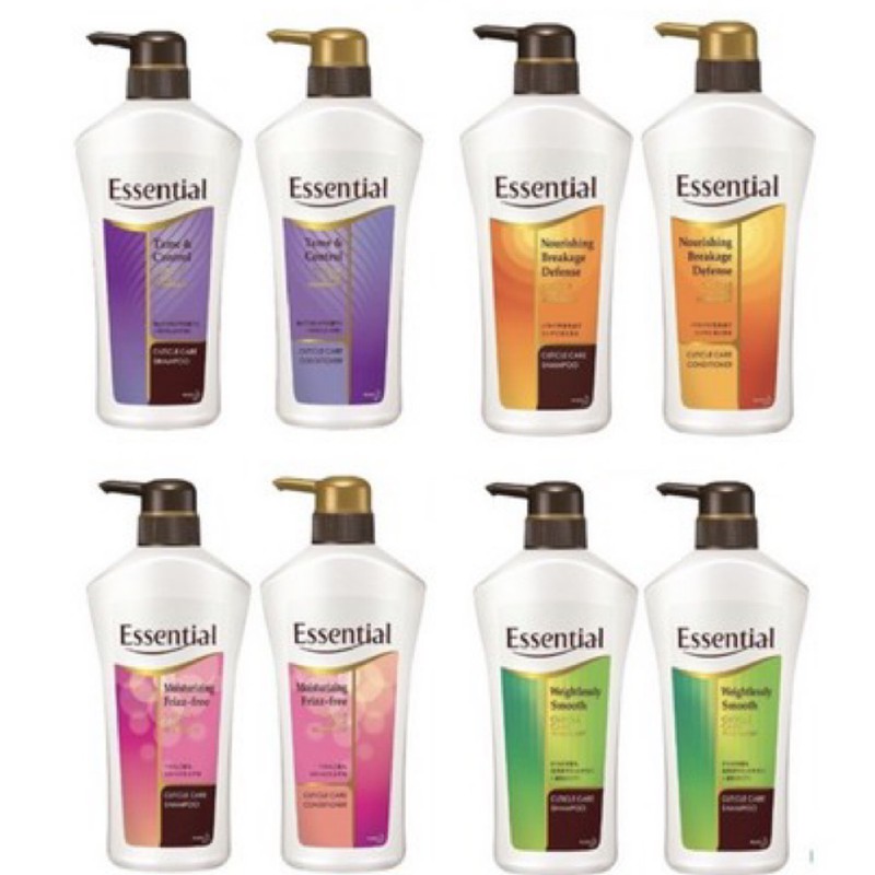 Essential Shampoo and Conditioner 700ml Shopee Singapore