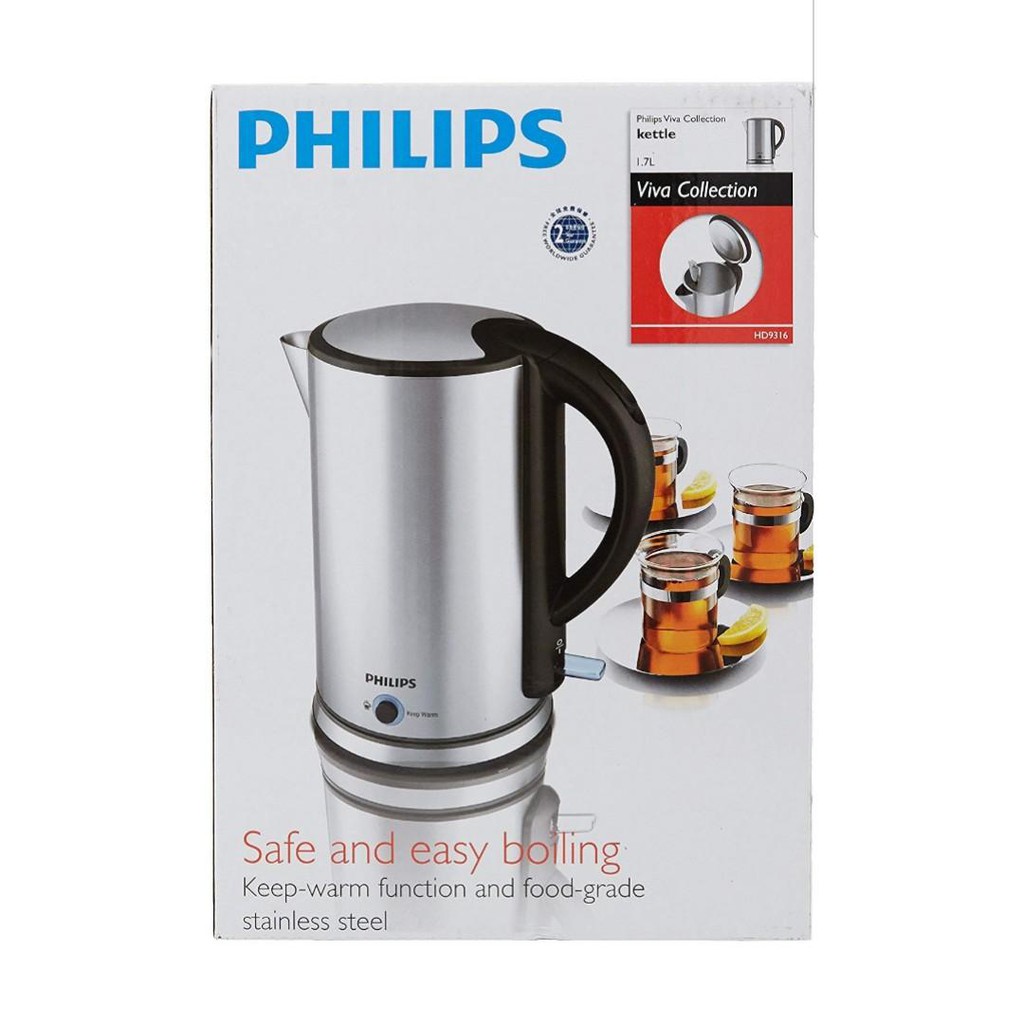 Philips Viva Collection Kettle HD9316 Shopee Singapore