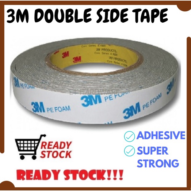 3M Super Strong High Performance Double Side Tape PE Foam Tape Double Sided Tape Mounting Tape