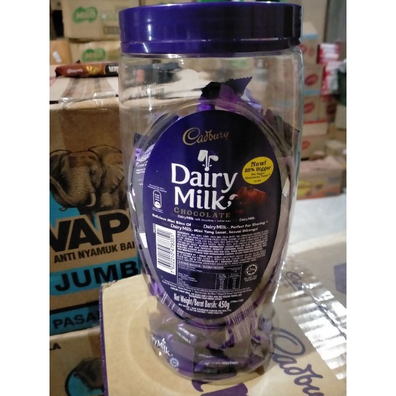 Cadbury DAIRY MILK Contents 100PCS | Shopee Singapore