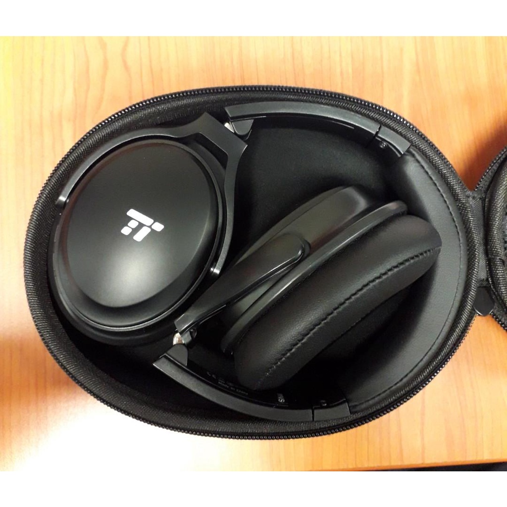 (Headset only - Red) TaoTronics Noise Cancelling ANC Wireless ...