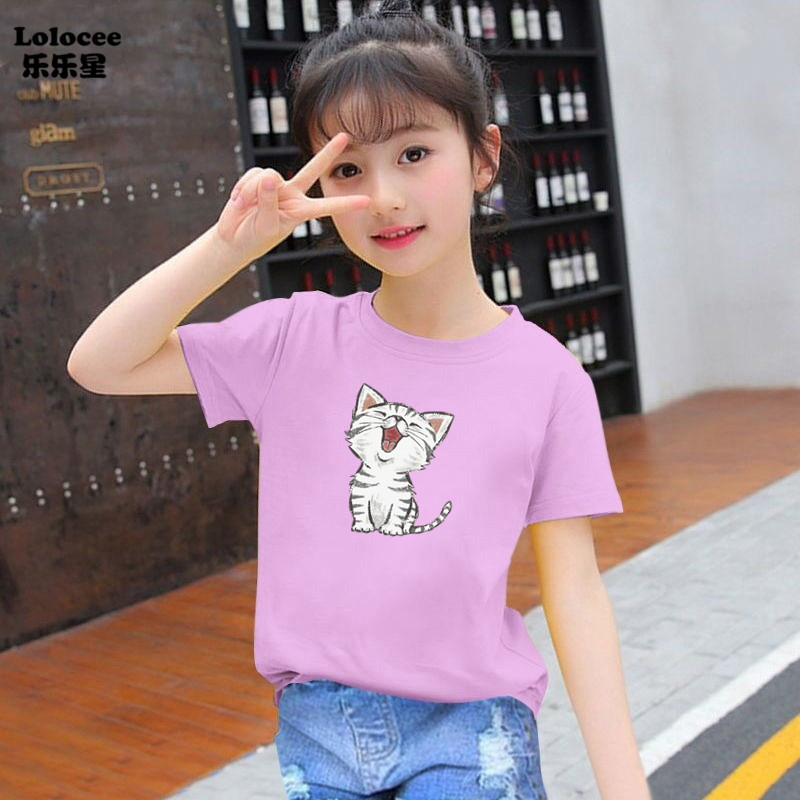 Girls short sleeve t shirts sale