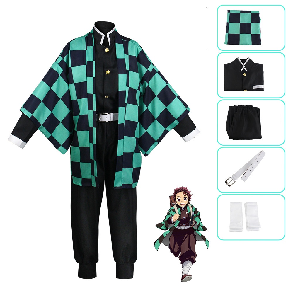 Halloween cosplay costume Clothes Anime Demon Slayer Cosplay dress ...