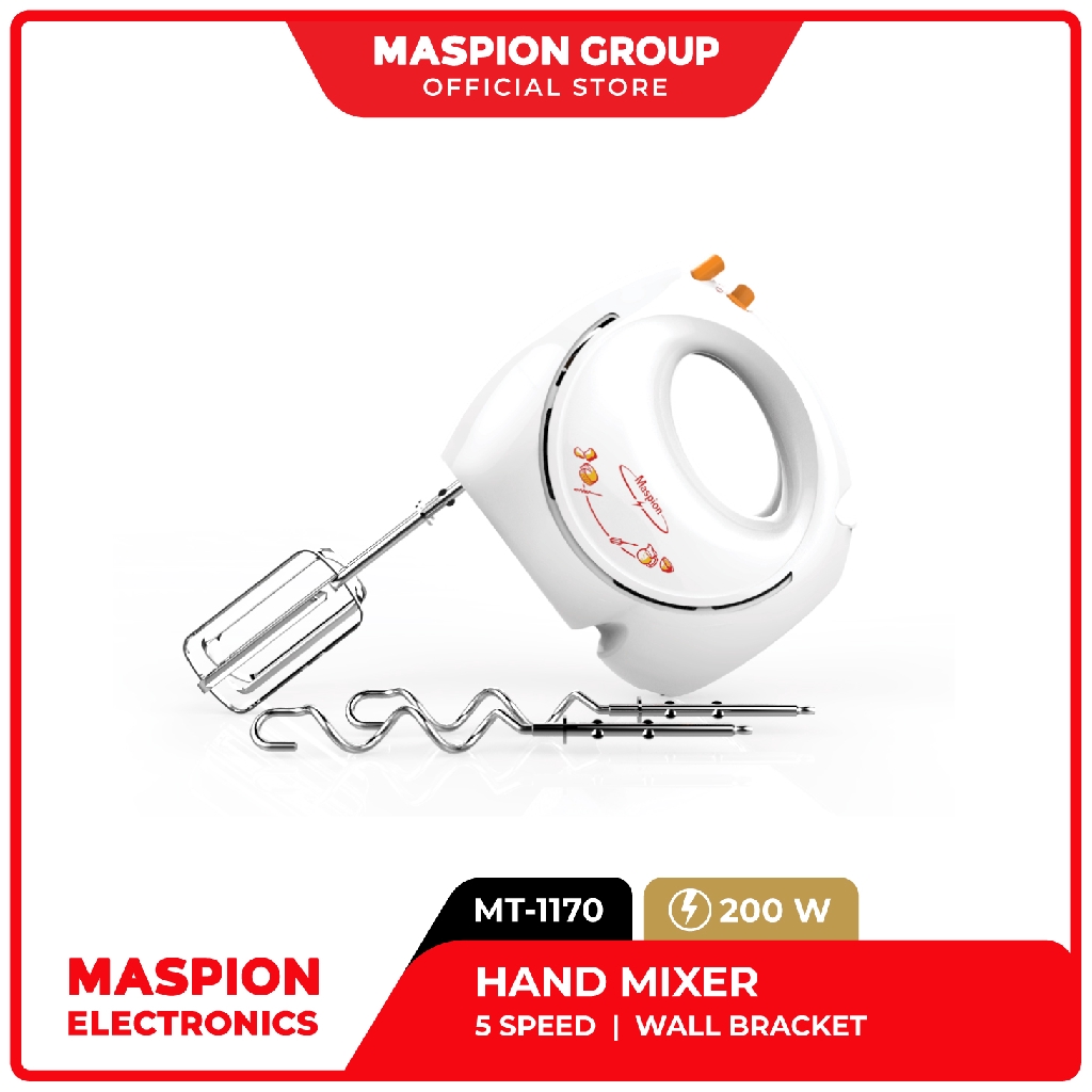 Maspion Electric Hand Mixer Pencampur Elektrik MT-1170 - Gambar 2