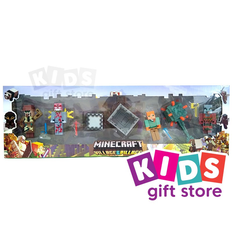 Minecraft Figure Set B3 | Shopee Singapore