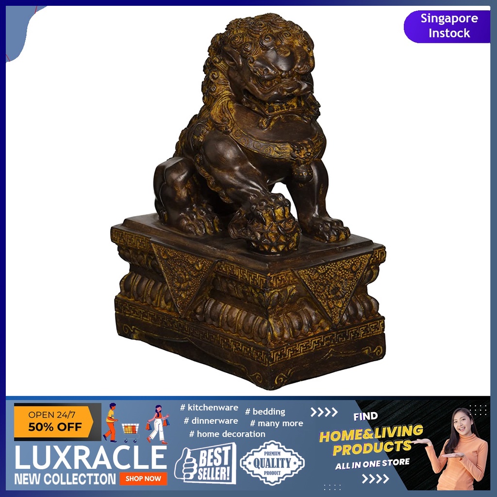 Chinese Lion Foo Dog Statue - Design Toscano