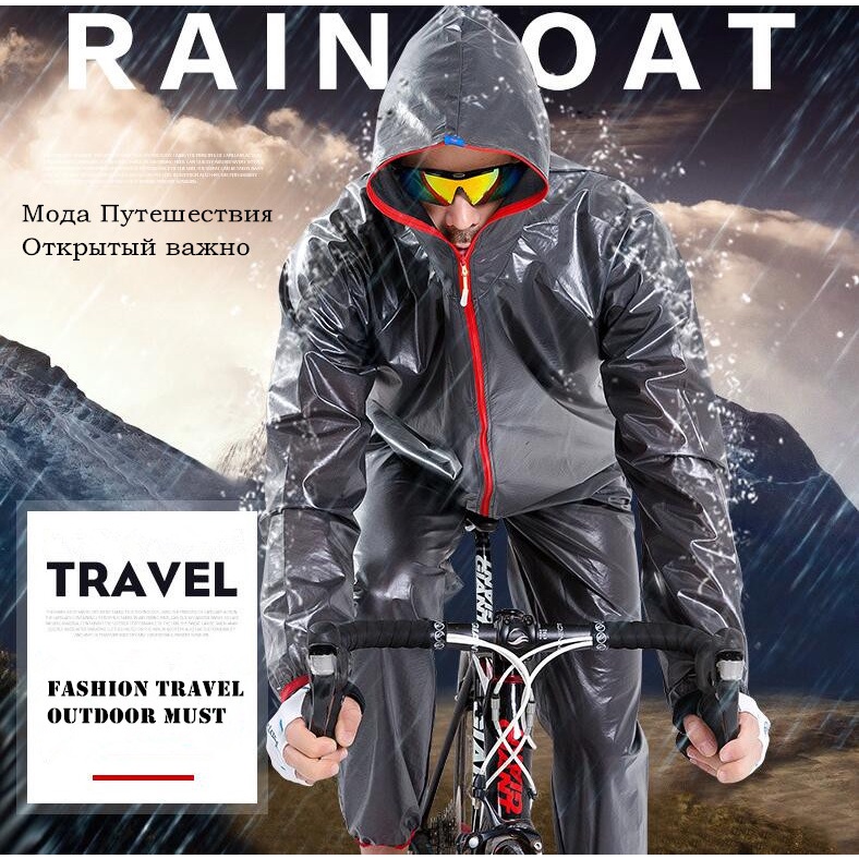 Cycling on sale rain coats