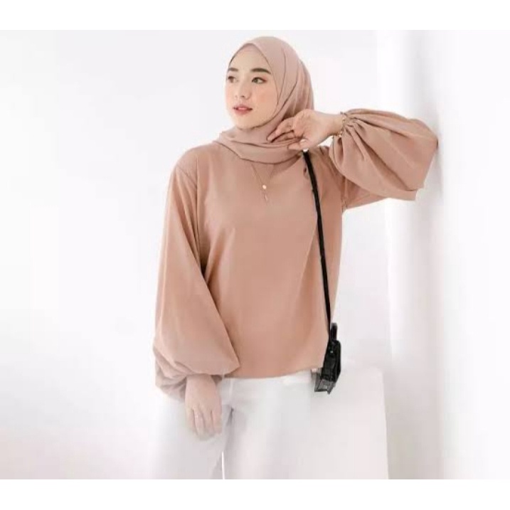 Lina BLOUSE Women's Tops Hand Balloons, The Latest Models Of Hand Tops, Muslim Clothing, Adult Women's Clothing, Clothes