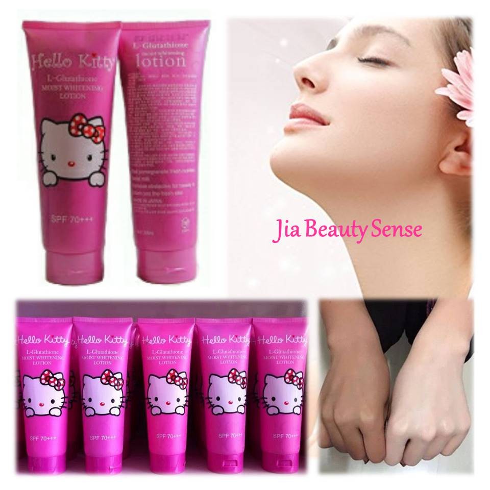 hello kitty l glutathione moist whitening lotion Lotion, 300g skin booster toner