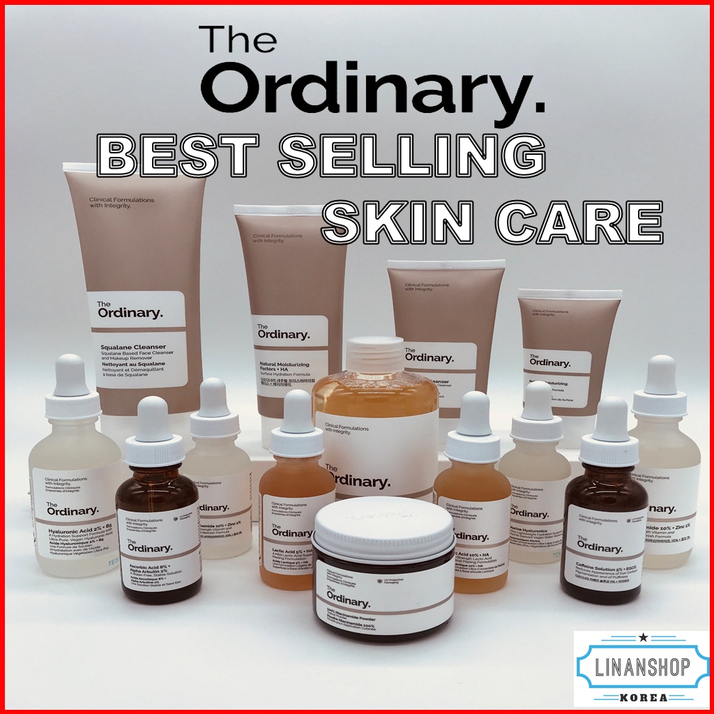 THE ORDINARY BEST SELLING SKIN CARE PRODUCTS/Niacinamide, Squalane