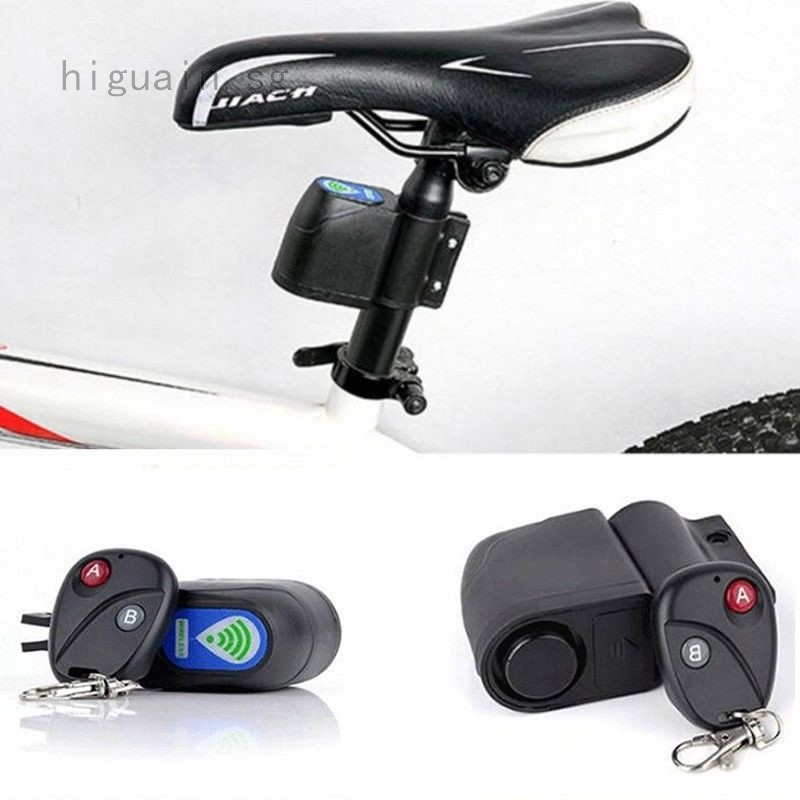 Bicycle Lock Bike Security With Wireless Remote Control Shopee Singapore
