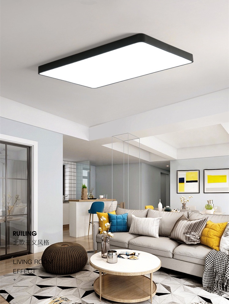 DFS LED Ceiling Light 600MM 60W/72W/96W/120W/140W Rectangle Ceiling ...