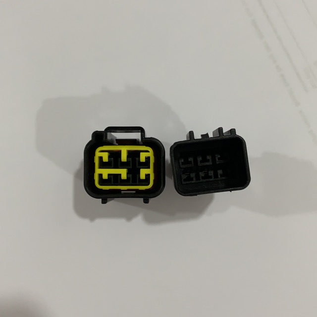 Pin Modenas Dinamik Kriss Digital Cdi Male Female Socket Connector Shopee Singapore