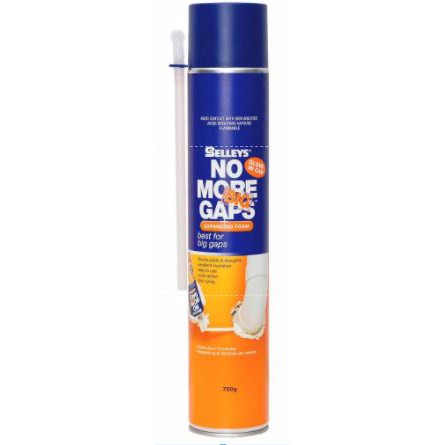 Selleys No More Big Gaps Expanding PU Foam 750ml