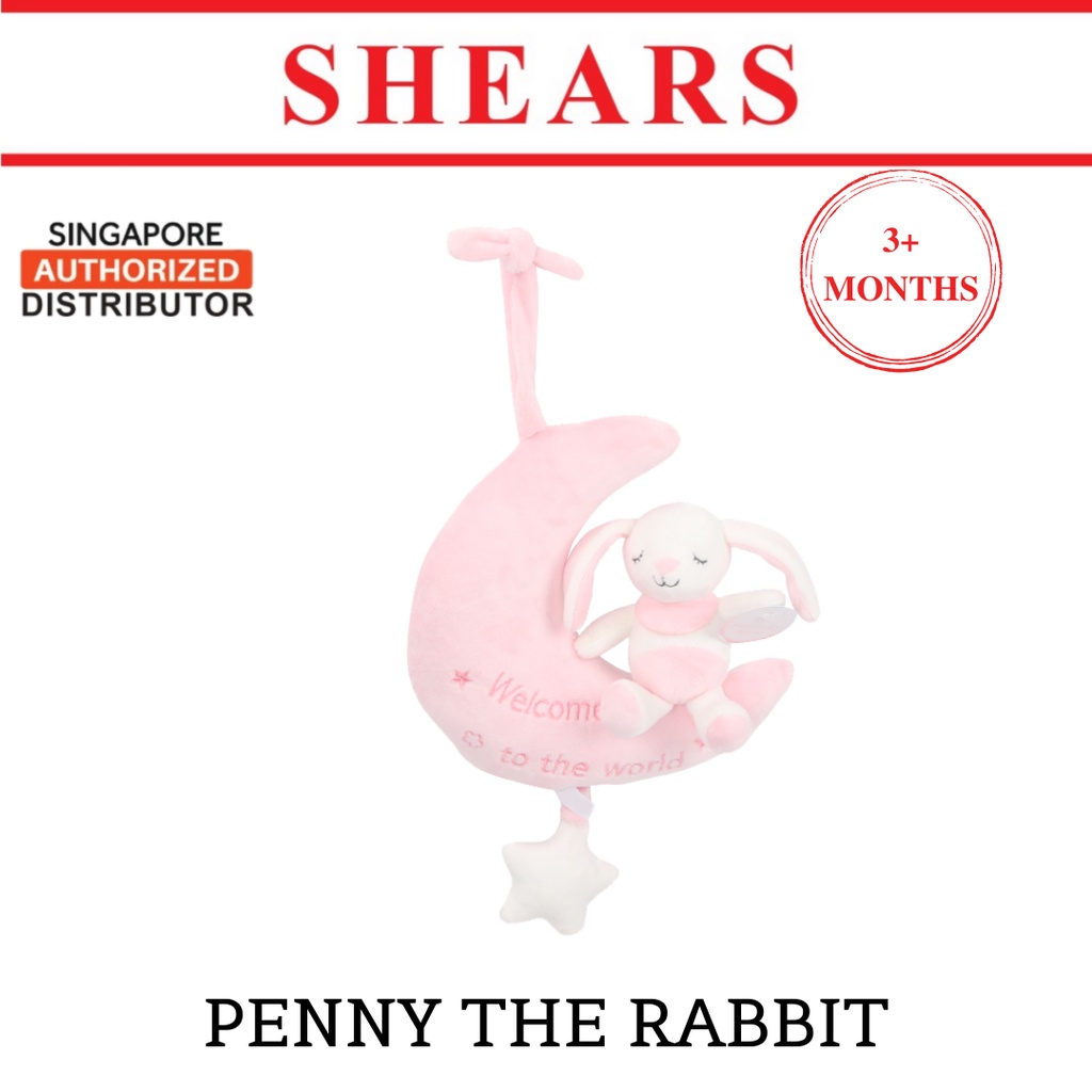 Shears Baby Toy Toddler Soft Toy Musical Pull String PENNY THE MOON ...