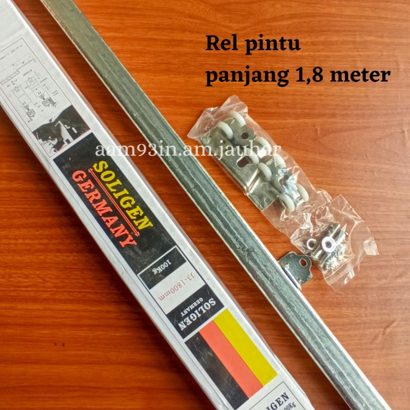 RIL HOUSE DOOR RAIL GERMANY J3SOLIGEN Sliding Push Sliding Length 1.8 ...
