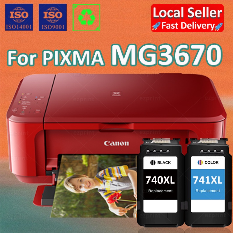 Compatible for Canon PIXMA MG3670 Ink Cartridge Canon MG3670 Ink MG3670 ...