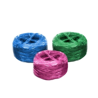 3Rolls 218.72Yards Raffia Ribbon Cellulose Paper Twine Raffia Grass Yarn  for Gift Wrapping, Festival Decoration, Craft 