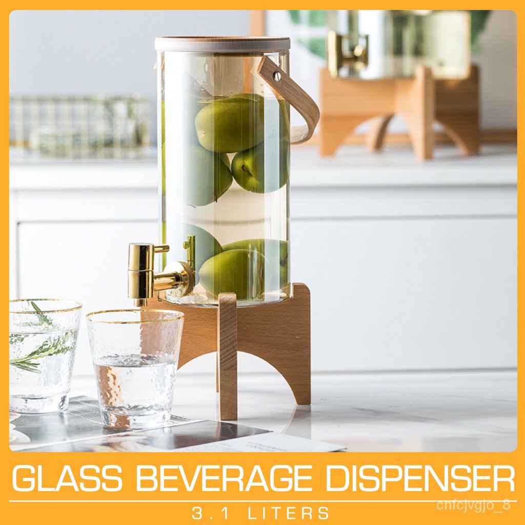 glass water dispenser The House of EQA Glass Beverage Dispenser Glass