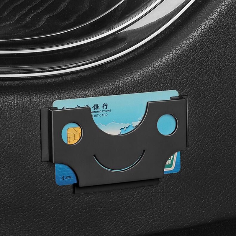 Car Card Holder Voucher Storage Box Ic Card Holder Car Refueling High-Speed Card Slot Card Rack