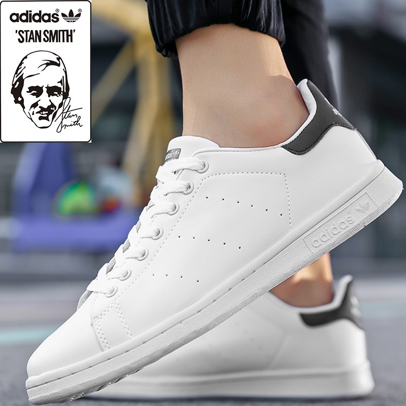 Adidd's Original clover STAN SMITH men and women classic white shoes  sneakers | Shopee Singapore