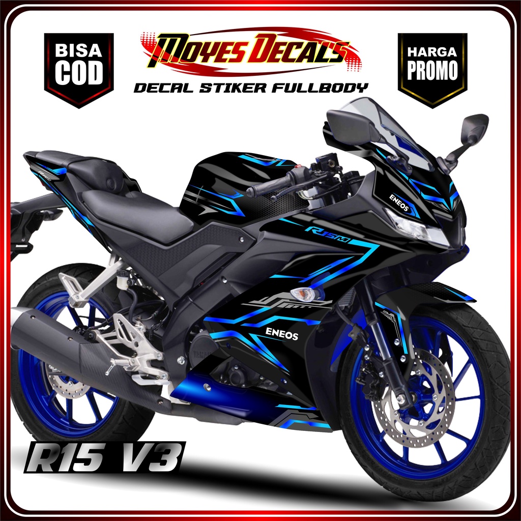 R15 V3 Full Body Decal Yamaha R15 V3 Full Body Variation Sticker ...