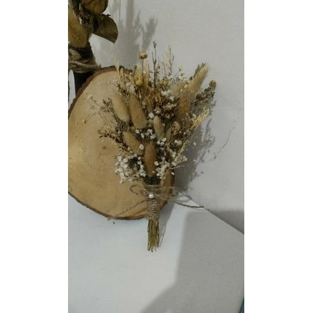 BUKET BUNGA KERING buket bunga mini kering - Gambar 3