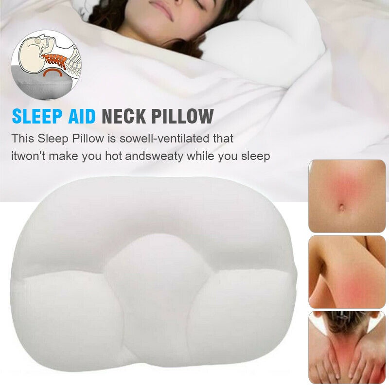AllRound Sleep Pillow Egg Sleeper Memory Soft Orthopedic Neck Pains