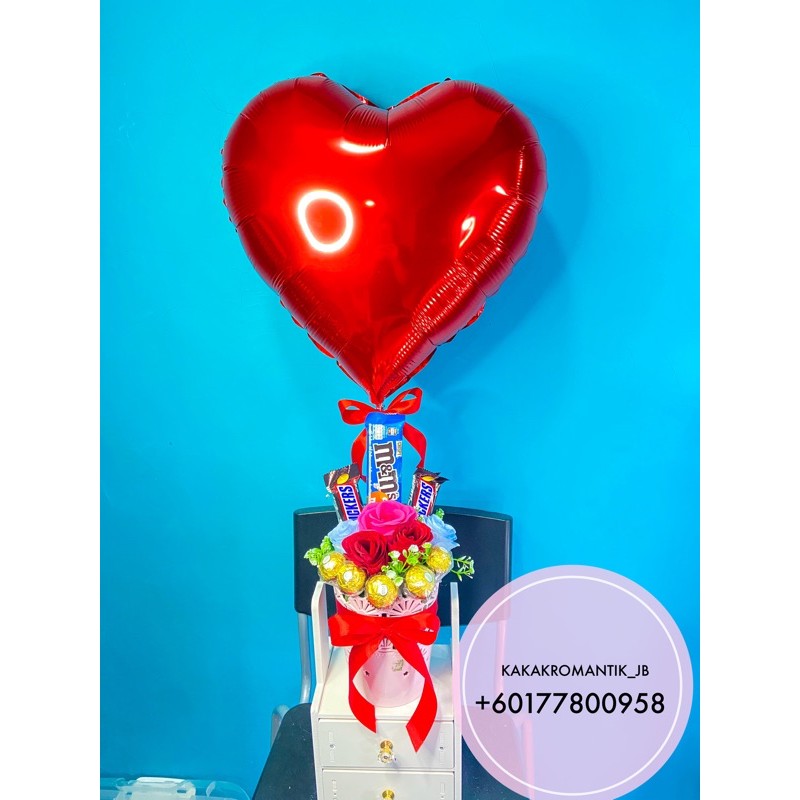 SUPRISE DELIVERY JB CHOCOLATE BOX CHOCOLATE BOUQUET IKEA FLOWER BOUQUET