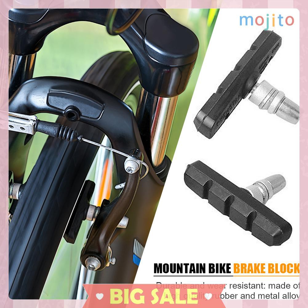 Bicycle brake shoes clearance