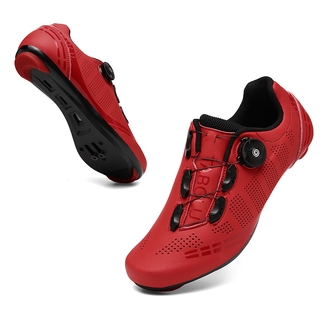 Red road hot sale bike shoes