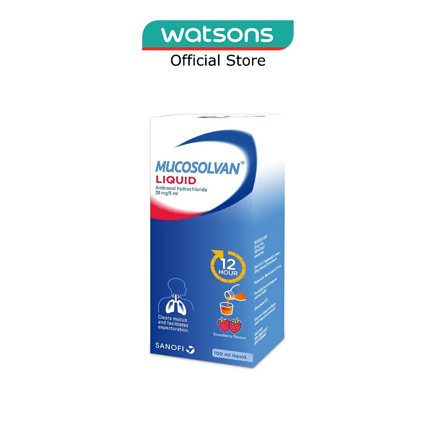 Mucosolvan Cough Relief Syrup 100ml Shopee Singapore