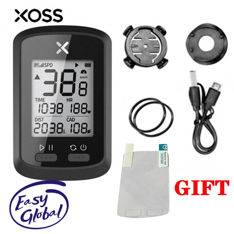 XOSS G Gen2 GPS-fietsmeter, draadloze