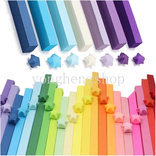 27-colors 1000pcs Strips Lucky Star Origami Star Strips DIY Gift