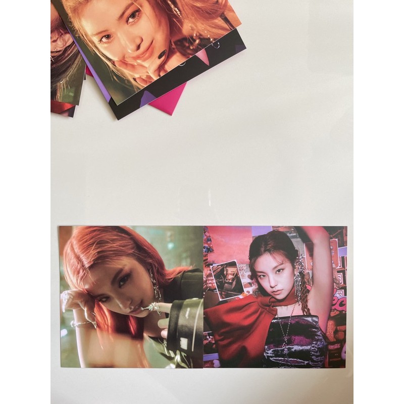 ITZY Guess Who POB Postcard Set of 2 | Shopee Singapore