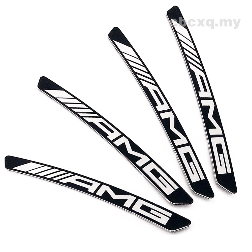 For Mercedes Benz modified wheel original metal sticker A class C class ...