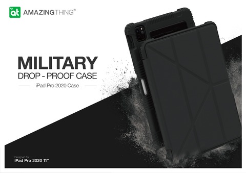 Amazingthing Military Drop-proof Case For Ipad Pro 11 2020 With Pencil 