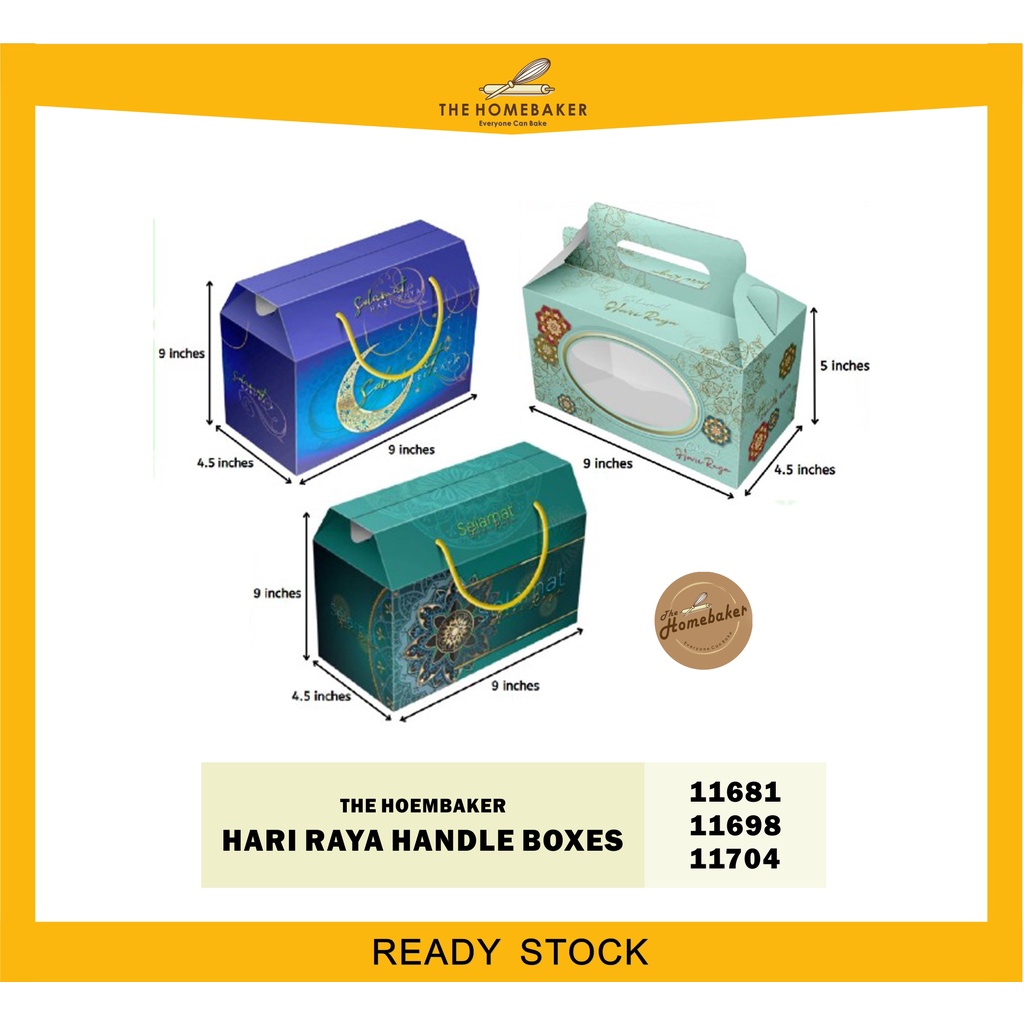 Hari Raya Box/ Box 2 Strings 2025 (High Quality) Home Baker | Shopee ...