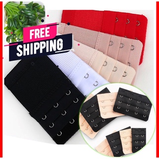 5 x Clip On Bra Extender No Sewing Required Assorted Hooks And Colours main image 1