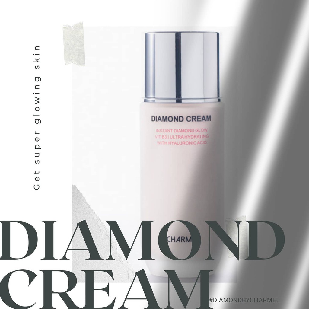 Charmel Diamond Cream 100ml ★Makeup Base★BB Cream★SPF30 PA++★Hyaluronic ...