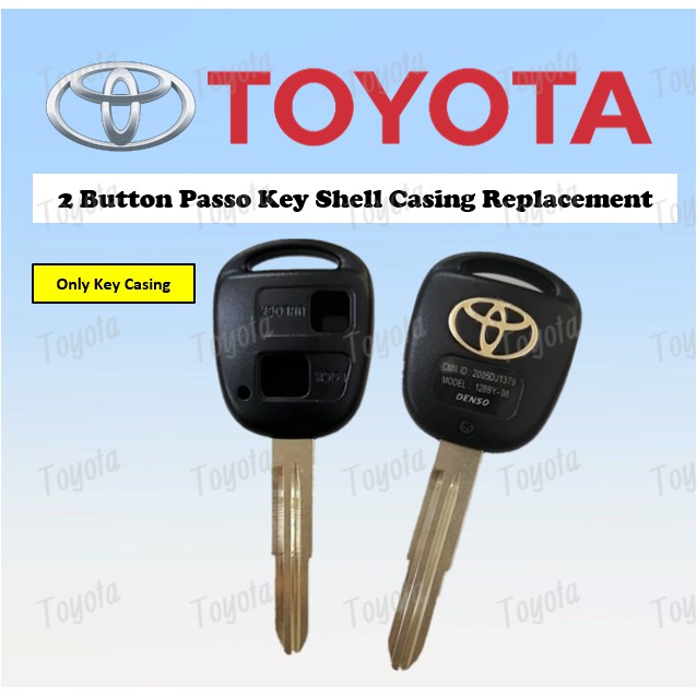 Toyota Passo Key Shell Casing Replacement | Shopee Singapore