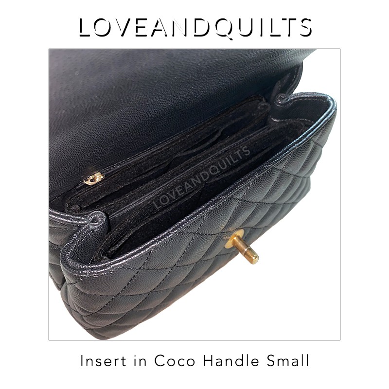  Bag Insert Bag Organiser for Chanel Coco Handle Small (Beach  Sand) : Clothing, Shoes & Jewelry