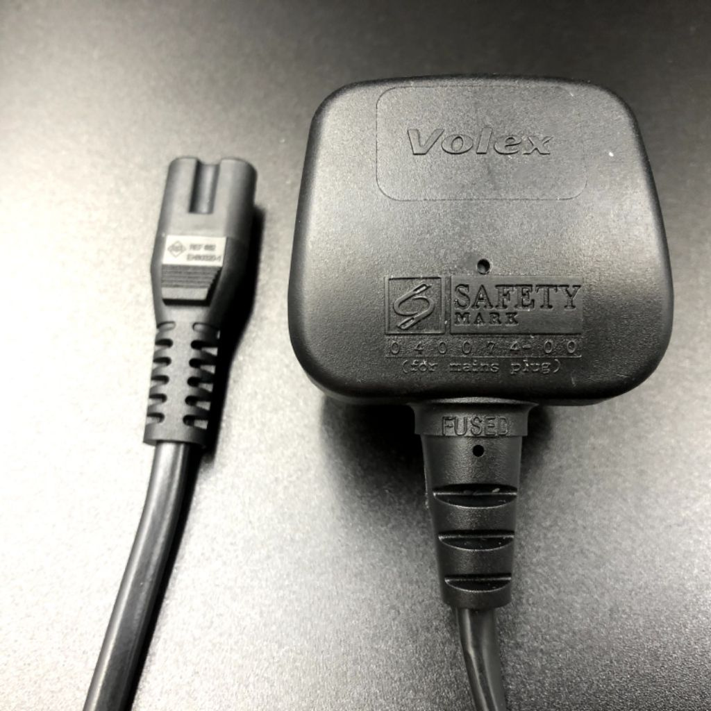Sg Seller - Power Cord 1.80M UK-C7 Volex Safety Mark 3pin Plug BS-1363 ...