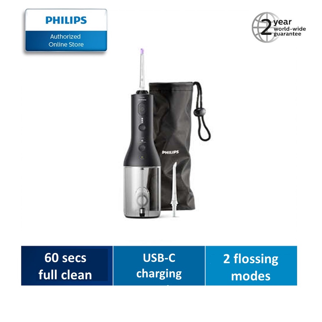 Philips Sonicare Cordless Power Flosser 3000 Oral Irrigator HX3806