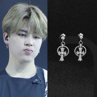 Bts deals cross earrings