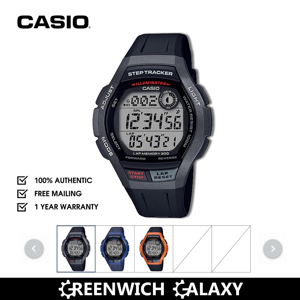 Casio Sports Digital Watch WS 2000 Series Shopee Singapore