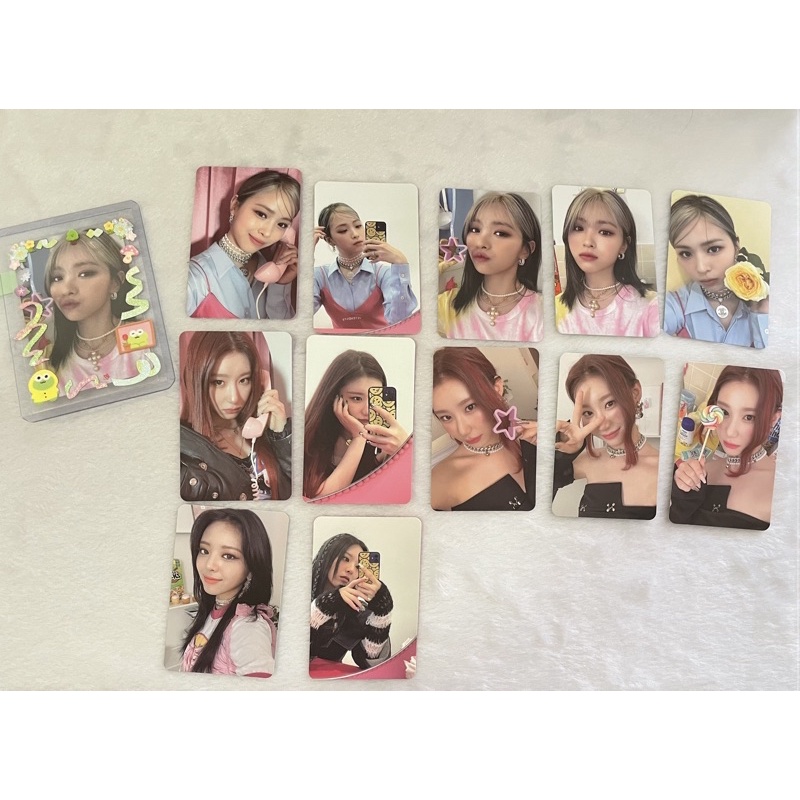 ITZY Crazy In Love CIL Loco Photocards PC Ryujin Chaeryeong Yuna